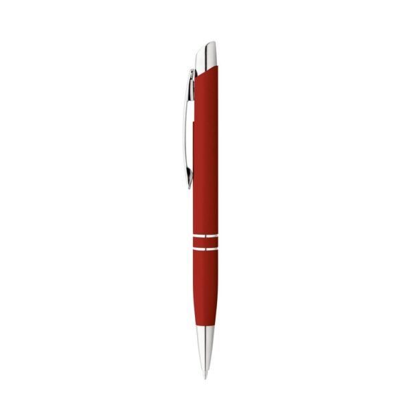 MARIETA SOFT. Aluminium ball pen with clip