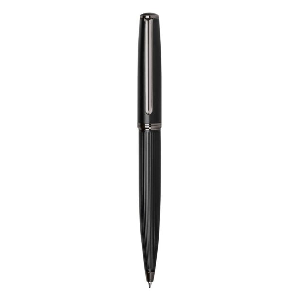IMPERIO. Metal rollerball and ballpoint set with twist mechanism