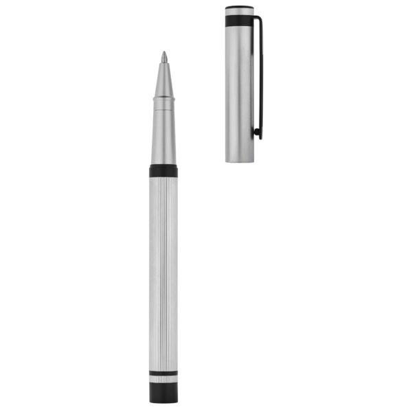 STAIN. Metal roller and stainless steel clip