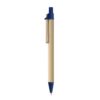 NAIROBI. Kraft paper ball pen with wooden clip