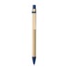 NAIROBI. Kraft paper ball pen with wooden clip
