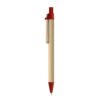 NAIROBI. Kraft paper ball pen with wooden clip