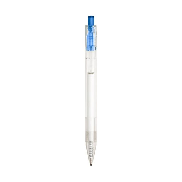HARLAN. rPET ball pen pen with coloured button