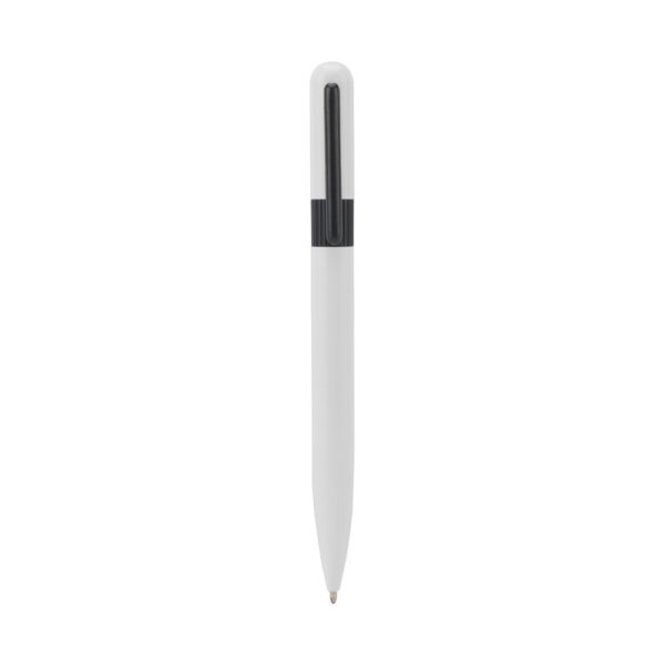 91974_106-a ELSIE ROUND. Metal ballpoint (60% recycled) with rounded design
