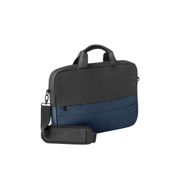 GENOA. Padded laptop bag in 600D high-density recycled polyester 15"