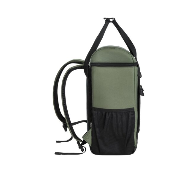 ROMA L. Thermal backpack padded in recycled polyester 600D ripstop 16 L