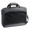 92266_113 SANTANA. 15'6" Laptop briefcase in 2 Tone 600D and 300D polyester