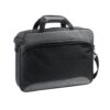 92266_set SANTANA. 15'6" Laptop briefcase in 2 Tone 600D and 300D polyester