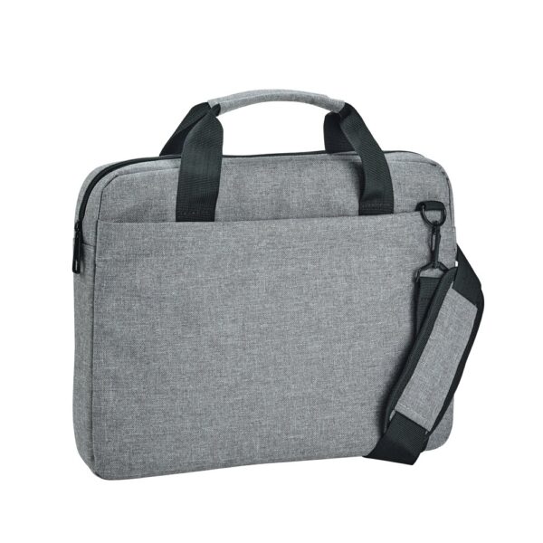 92286_123 GRAPHS LAPTOP. 14" Laptop briefcase in 600D polyester