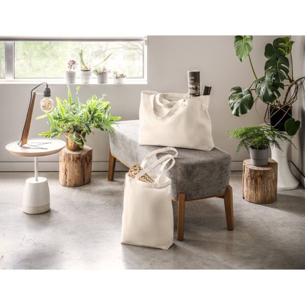 PARMA. Cotton (50%), recycled cotton (30%) and polyester (20% rPET) bag (280 g/ m²)
