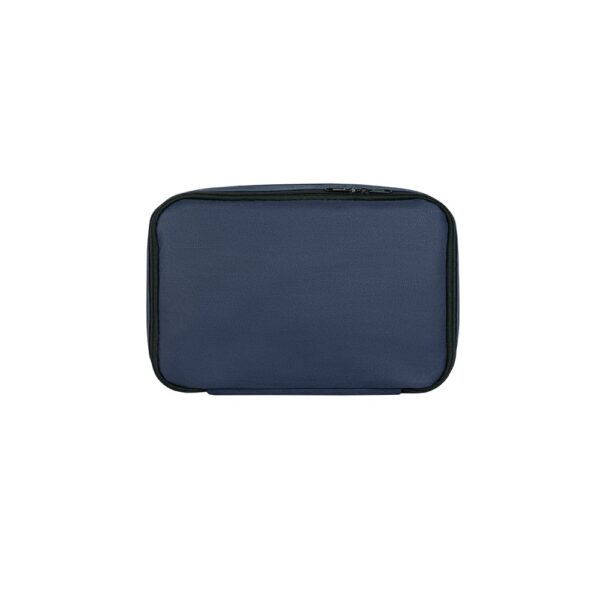 CANCUN LARGE. Thermal bag in 600D, recycled polyester, with adjustable webbing strap 14 L