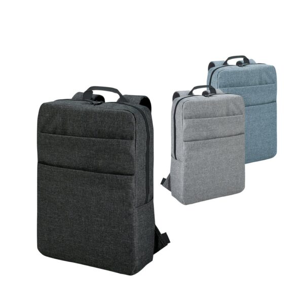 GRAPHS BPACK. High density 600D polyester laptop bag 15'6"