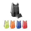 92669_set BARCELONA. 210D ripstop polyester foldable backpack