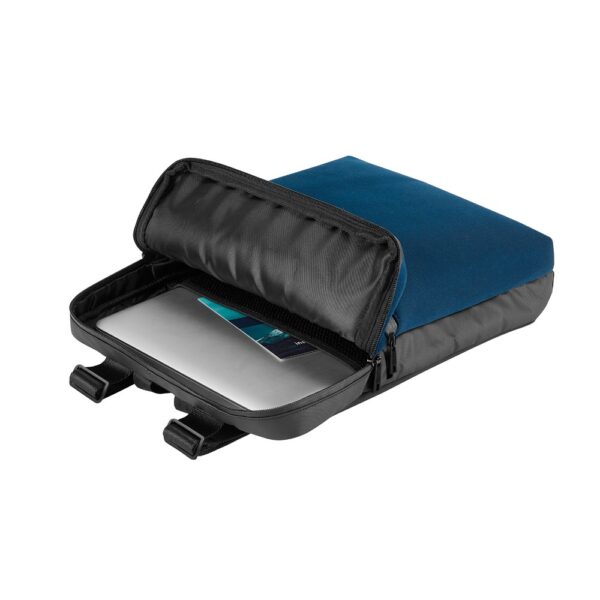 URBAN BACKPACK. 14'' laptop backpack in soft shell and tarpaulin