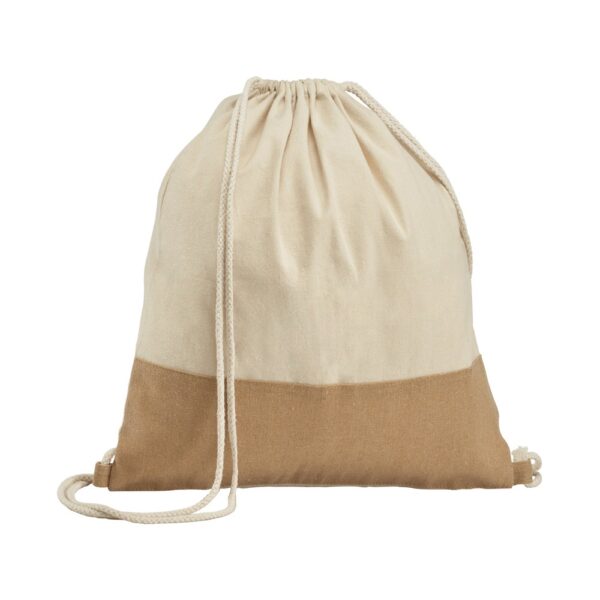 SABLON. 100% cotton drawstring bag (160 g/m²)