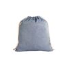 CHANCERY. Drawstring bag in recycled cotton (70%), polyester (30% rPET) (140 g/m²)