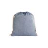 CHANCERY. Drawstring bag in recycled cotton (70%), polyester (30% rPET) (140 g/m²)