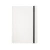 MILKY. A5 notebook with rigid cover in 100% recycled paper