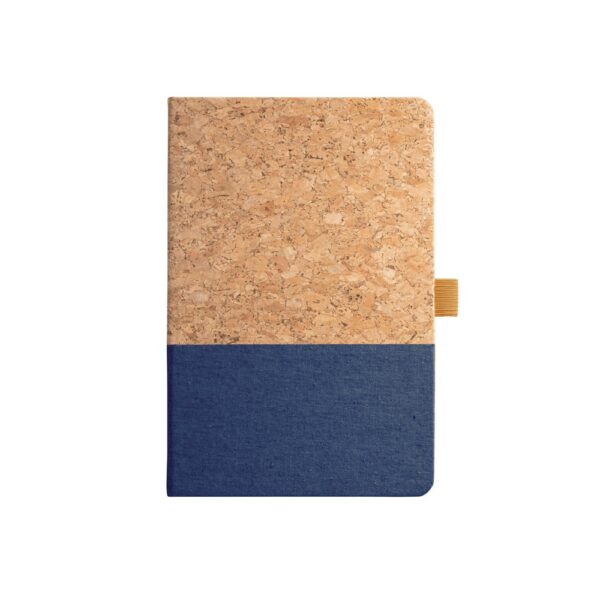 KLEE. A5 notebook in cork and linen with lined sheets