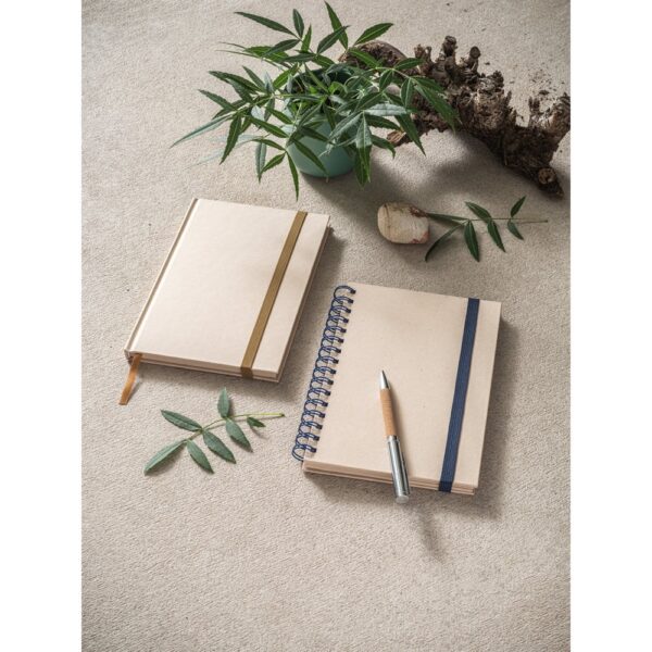 DICKINSON. A5 hardcover notebook made of sugar cane paper (80% sugar cane) with lined pages