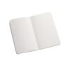ORGANIC SOFT. A6 notepad with flexible cover made from organic elephant matter (80%)
