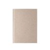 TEAPAD RIGID. A5 notepad with hard cover made from tea leafs waste (65%)
