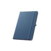 ANNE. A5 notebook in recycled polyester (100% rPET) with lined pages