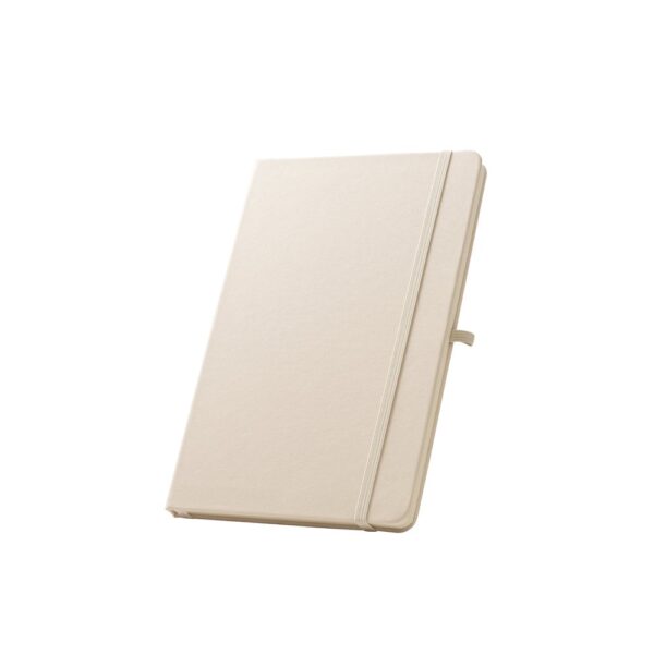 ANNE. A5 notebook in recycled polyester (100% rPET) with lined pages