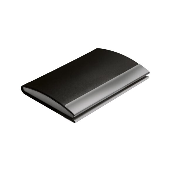 SANDLER. Metal and PU card holder