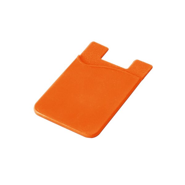 SHELLEY. Silicone smartphone card holder