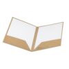 PUZO. A4 100% recicled paper document folder (400 g/m²)