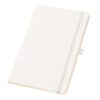 TWAIN. A5 notebook with lined sheets in ivory color