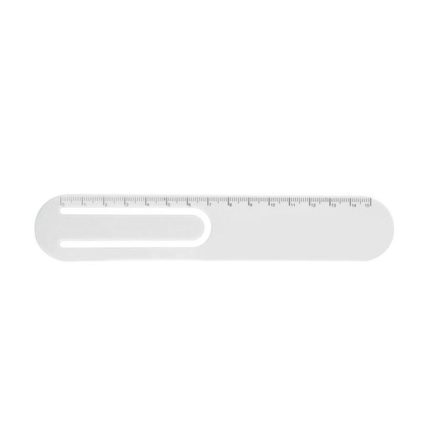 STEPHENIE. 15 cm PP Ruler with clip