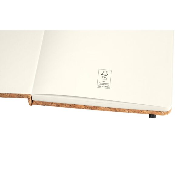 FREUD. A5 notepad and ballpoint pen set in cork