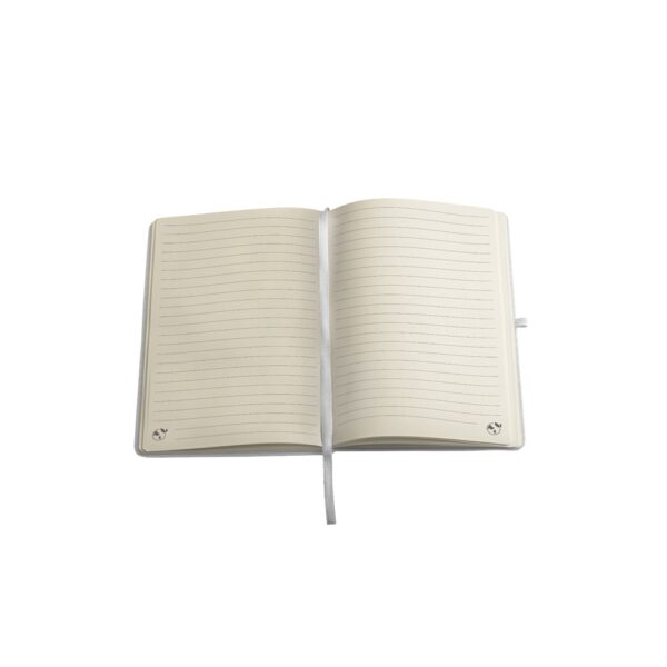 ANNE SUB. A5 notebook in recycled polyester (100% rPET) 300D, ideal for sublimation personalisation