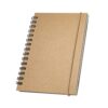 MARLOWE. Spiral pocket sized notepad with lined pages