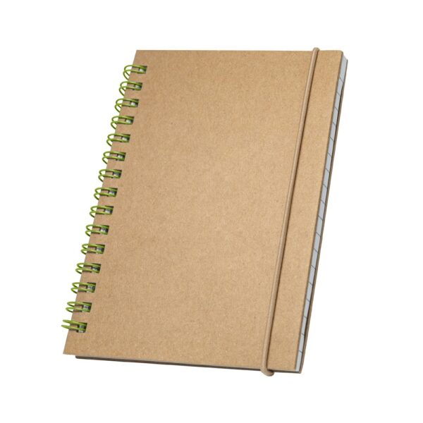 MARLOWE. Spiral pocket sized notepad with lined pages