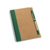 ASIMOV. B6 spiral-bound notepad with plain