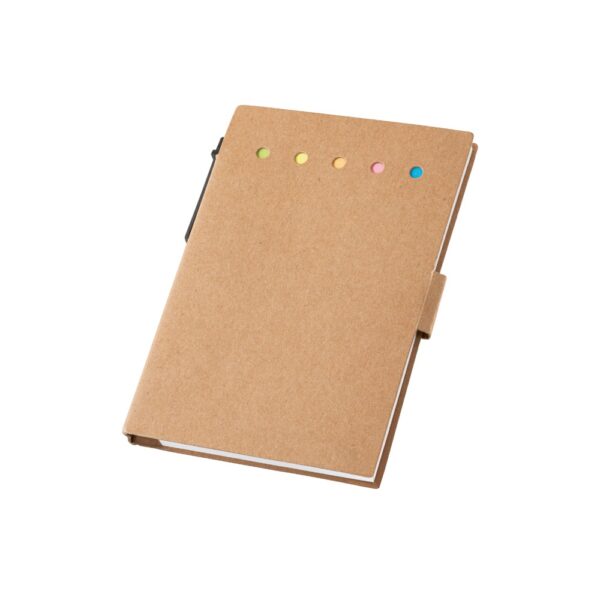 COOPER. Coloured sticky notepad with 6 sets