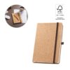 93807_set HAWKINS A5. A5 cork notebook with plain pages