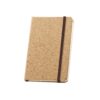 93808_160 HAWKINS. Pocket cork notebook with 160 plain pages
