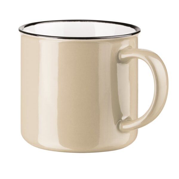 VERNON. Ceramic mug 340 mL