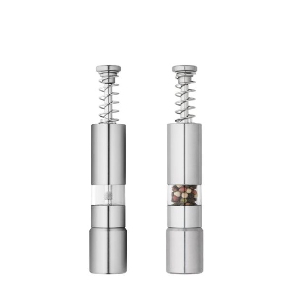 93989_set SMARTPEPPER. Stainless steel spice mill