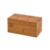 BURDOCK. Bamboo tea box with 2 compartments and magnet closure