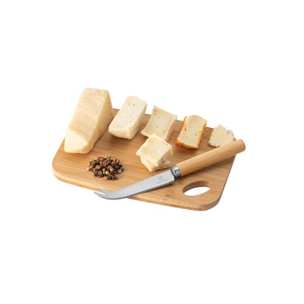 94028_160-d CAPPERO. Set with board and cheese knife