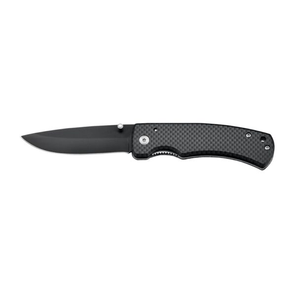 ALICK. Carbon fiber coated aluminum pocket knife