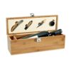 SYRAH. Bamboo, ABS and stainless steel wine set