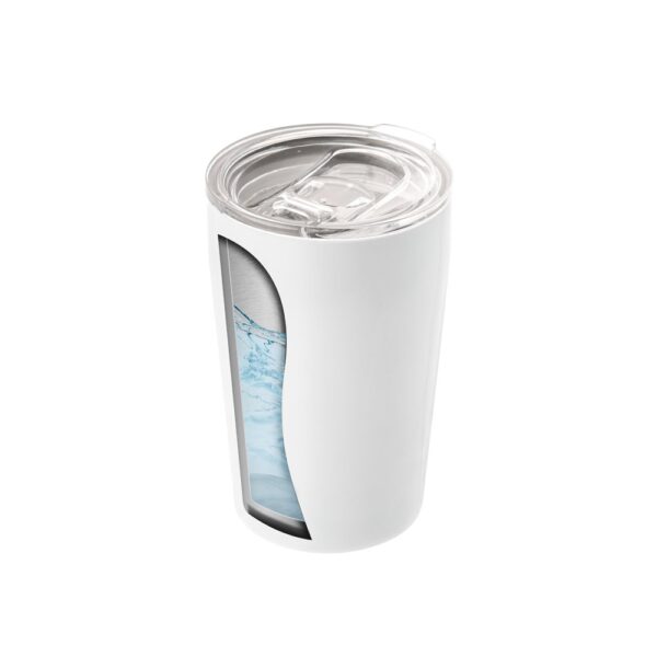 SLIDER. Stainless steel sublimation travel cup 380 mL