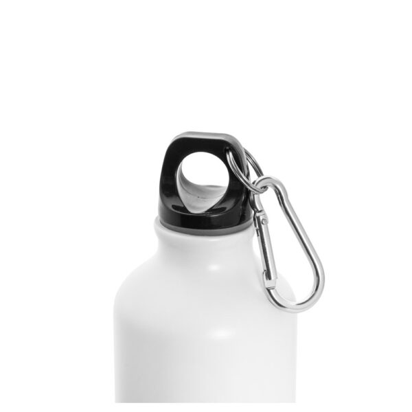 COLLINA. Aluminium bottle with carabiner 540 mL