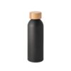 QUETA. Aluminium bottle with bamboo lid 550 mL